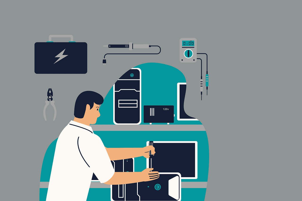 Image of rectifier repairing
